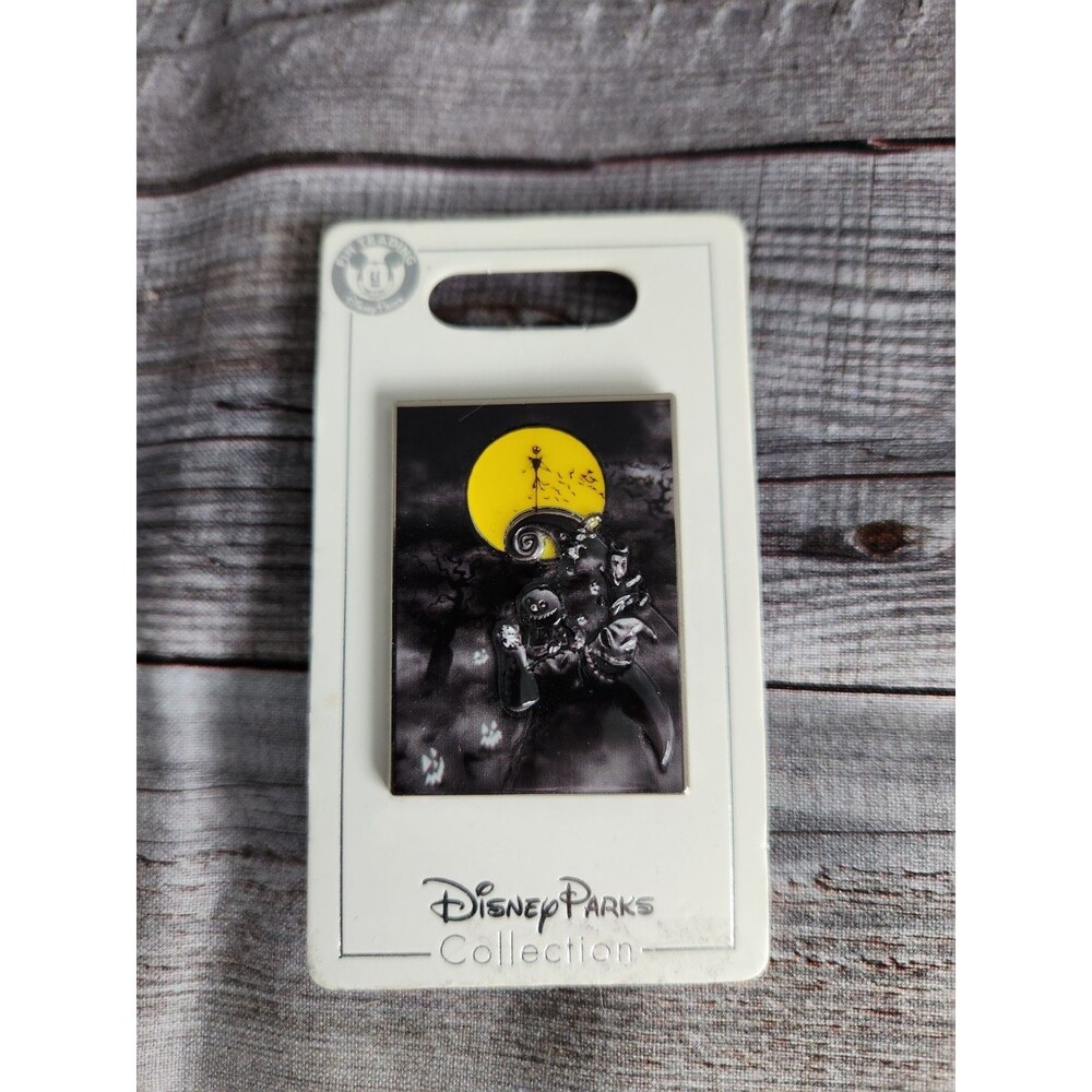 Disney Pin - Nightmare Before Christmas - Jack and Oogie Boogie Moon Hill